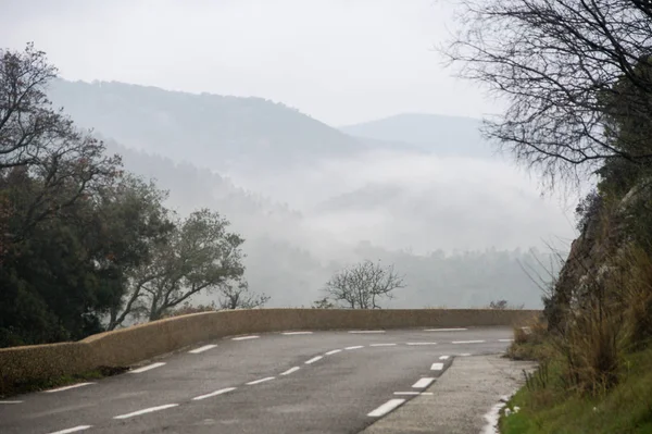 Vista Desde Coche Las Carreteras Ciudad — Foto de Stock