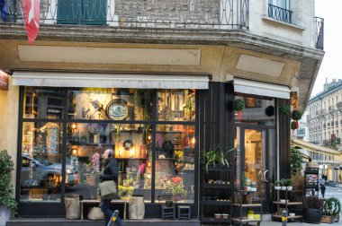 Geneva, İsviçre - 28 Şubat, 2018. Mimari ve tip-in Güney Avrupa ülkesindeki şehirler.