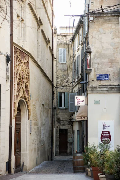 Aviñón Francia Febrero 2018 Arquitectura Tipos Ciudades Sur Europa —  Fotos de Stock