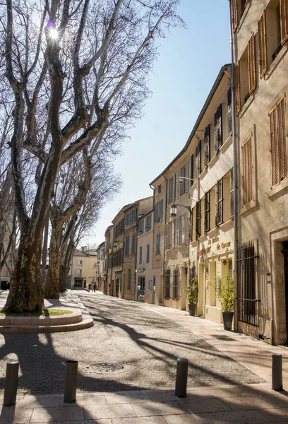 Avignon Franciaország Február 2018 Építészet Város Dél Európa — Stock Fotó