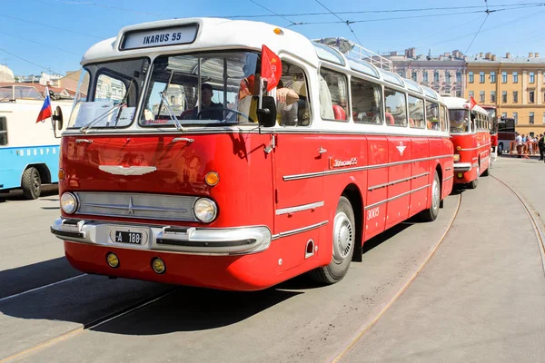 Petersburg Russland Mai 2018 Die Parade Des Personen Und Personenverkehrs — Stockfoto