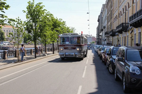 Petersburg Russland Mai 2018 Die Parade Des Personen Und Personenverkehrs — Stockfoto