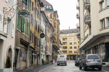 Vivian, Fransa - 1 Mart, 2018. Vivian şehir ve çevresi.