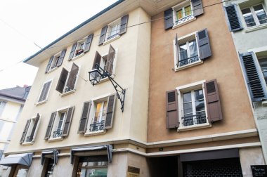 Vivian, Fransa - 1 Mart, 2018. Vivian şehir ve çevresi.