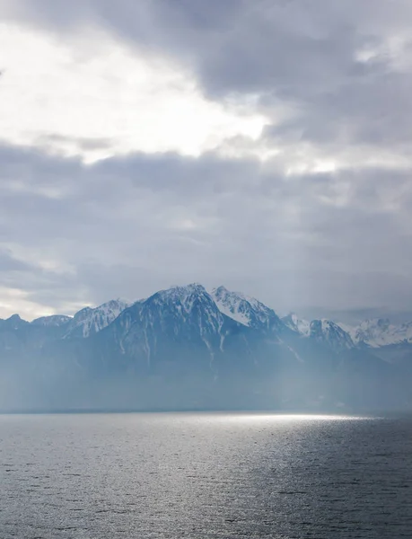 Ausblicke Und Landschaften Rund Den Genfer See — Stockfoto