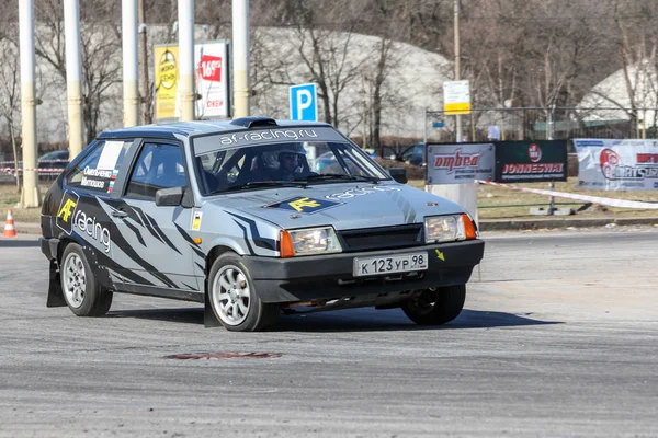 San Petersburgo Rusia Abril 2018 Competiciones Deportivas Carreras Urbanas San — Foto de Stock