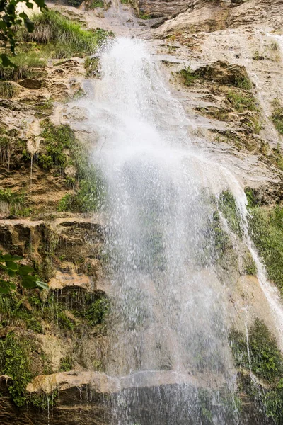 Floresta Paisagens Montanhosas Crimeia Cachoeira Uchan — Fotografia de Stock