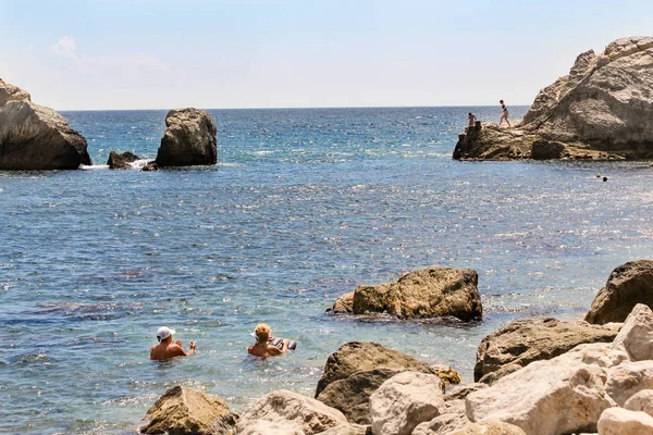 Crimea Simeiz July 2018 Coast Beaches Resort Town Simeiz — Stock Photo, Image