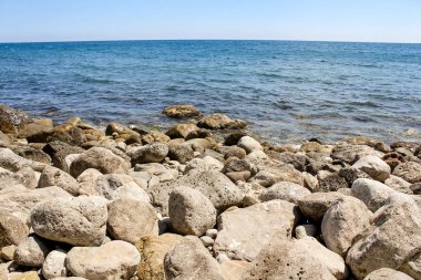 Sahil ve plajlar resort kasaba Simeiz.