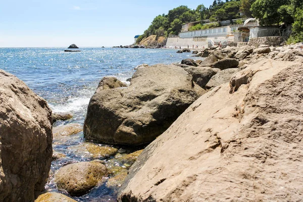 Costa Las Playas Localidad Turística Simeiz — Foto de Stock