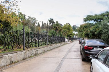 Arabalar Waterfront Gurzuf ilçesi.