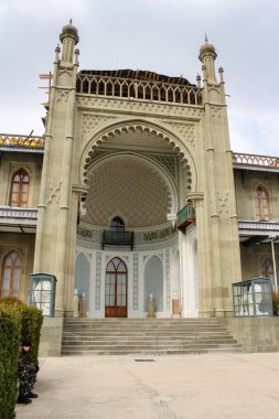 Osmanlı İmparatorluğu tarzında Portiko.