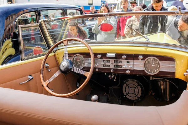 Painel de controle de carro Packard . — Fotografia de Stock