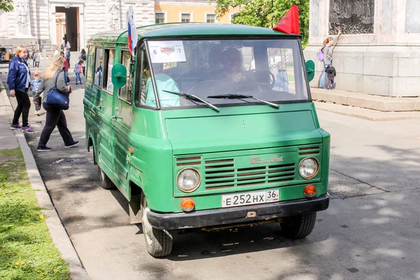 Polaco micro bus Zuk . — Foto de Stock