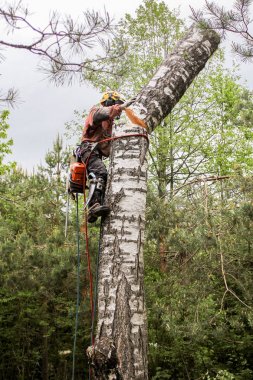 İşçi fıçının bir parçasını düşürür..