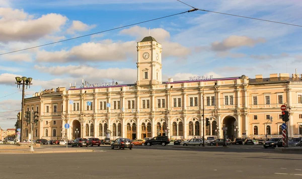 모스크바 기차역 주차. — 스톡 사진