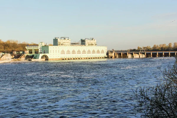 Волховская ГЭС . — стоковое фото