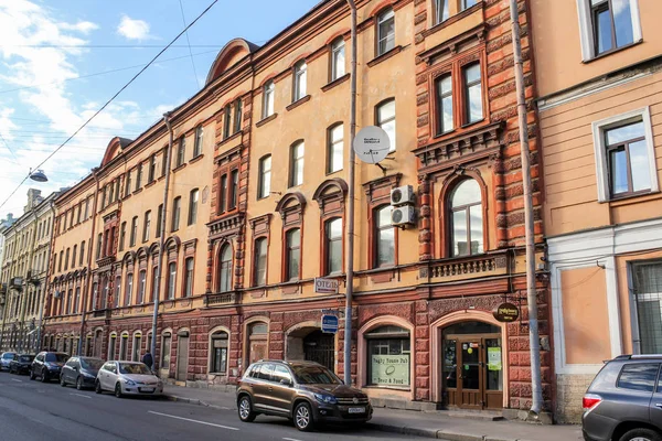 Mansion Kononov a Goncharnaya utcában. — Stock Fotó