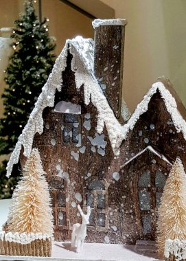 Yeni yıl için dekorasyonlar.