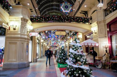 Noel süslemeleri mağaza.