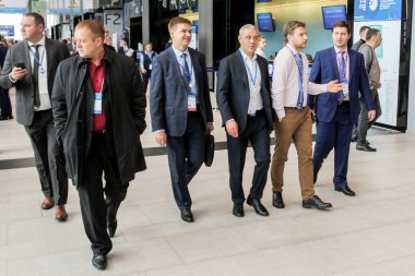 Forumun bir grup delegesi.