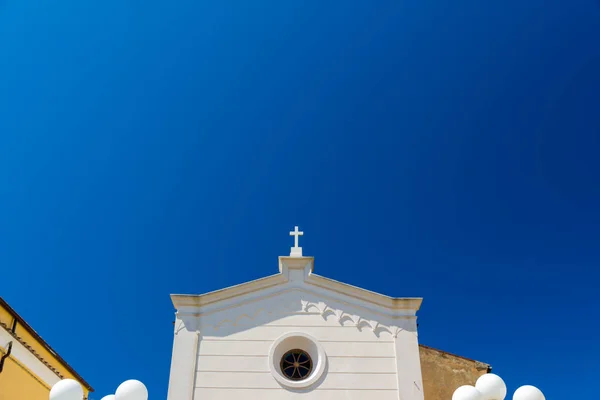 Kyrkan San Gaetano Elba Island — Stockfoto
