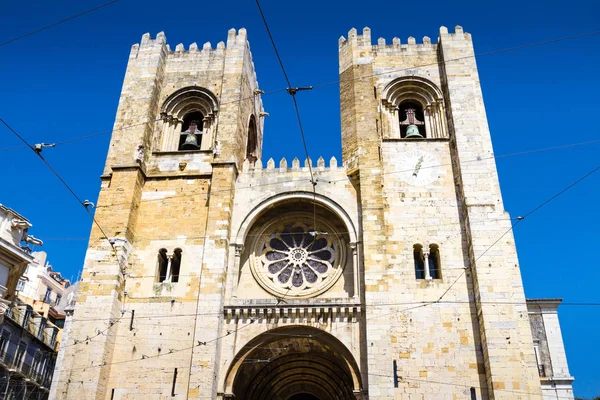 Santa María Mayor Una Catedral Católica Lisboa Portugal —  Fotos de Stock