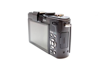 Rome, İtalya - 14 Haziran 2016: modern premium kompakt dijital fotoğraf makinesi