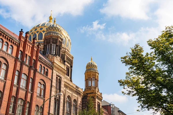 Nieuwe Synagoge Gebouw Berlijn Duitsland — Stockfoto