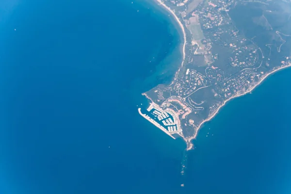 Península Punta Ala Italia Vista Desde Arriba — Foto de Stock