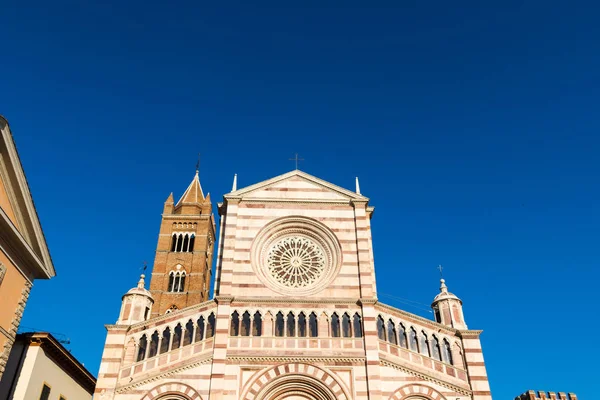 Grosseto Cathedral Roman Catholic Cathedral Dedicated Saint Lawrence — Stock Photo, Image