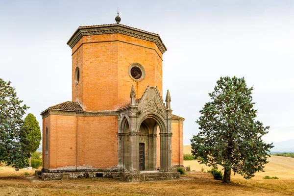 Chapel Built Second Half Xix Century Quinciano Siena Italy — Stock Photo, Image