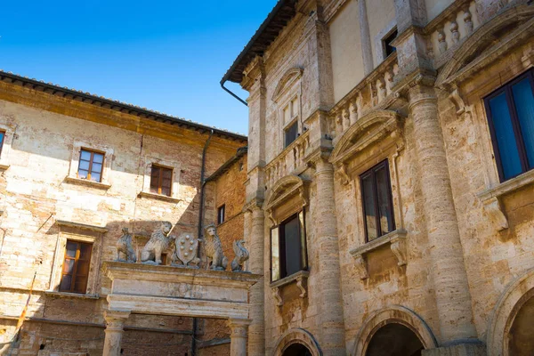 Nobili Tarugi Palace Nobiliary Palace Montepulciano Italy — Stock Photo, Image