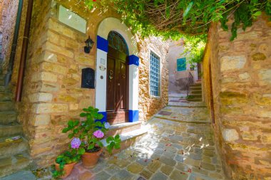 Campiglia Marittima Toskana, merkezi İtalya iline