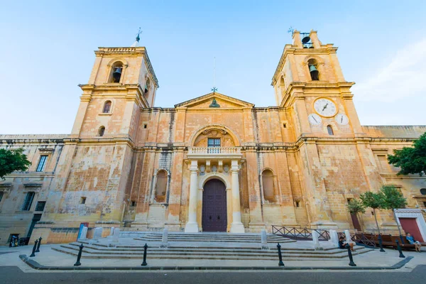 Собор Святого Иоанна Римско Католический Собор Валлетте Мальта — стоковое фото