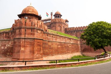 Özellikle de kırmızı kale şehir Delhi Hindistan