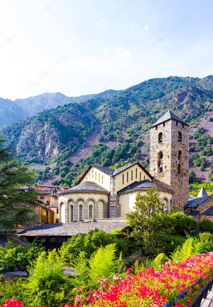 Sant Esteve church located in Andorra la Vella, Andorra