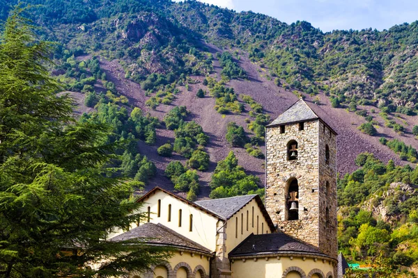 Iglesia Sant Esteve Situada Andorra Vella Andorra — Foto de Stock