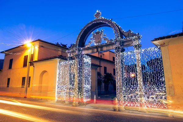 1840S Gate Former Ironworks Complex Follonica Christmas Time — Stock Photo, Image