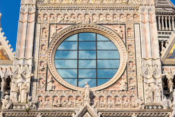 Siena Katedrális Duomo Siena Egy Középkori Templom Siena Olaszország — Stock Fotó