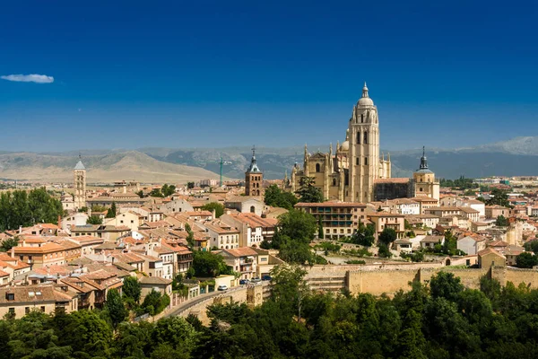 Segovia katedral Gotik tarzı Roma Katolik Katedrali Segovia, İspanya olduğunu