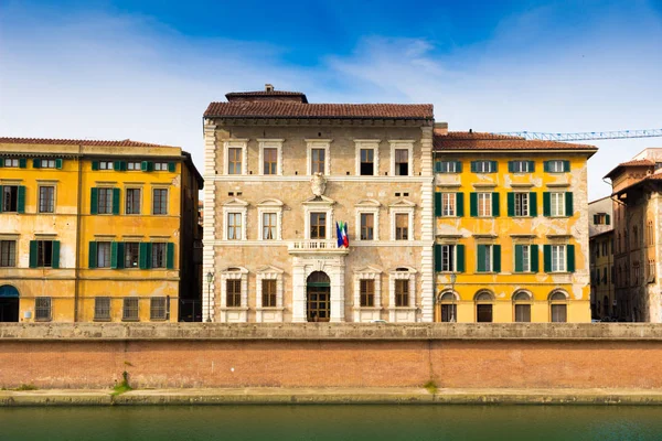 Alla Giornata Palácio Cerca 1600 Pisa Toscana Itália Inscrição Alla — Fotografia de Stock