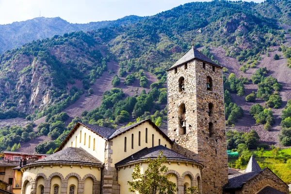 Iglesia Sant Esteve Situada Andorra Vella Andorra — Foto de Stock