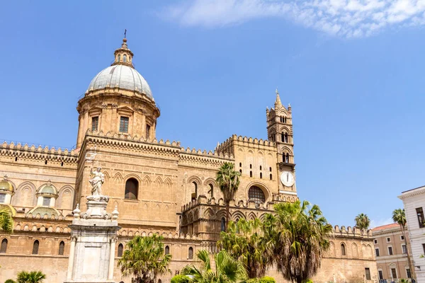 Palermo Cathedral Cathedral Church Roman Catholic Archdiocese Palermo Located Palermo — Stock Photo, Image