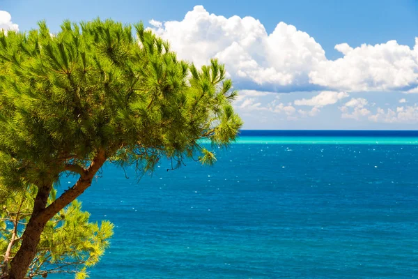 Tropical Sea Sky Italy Summer — Stock Photo, Image