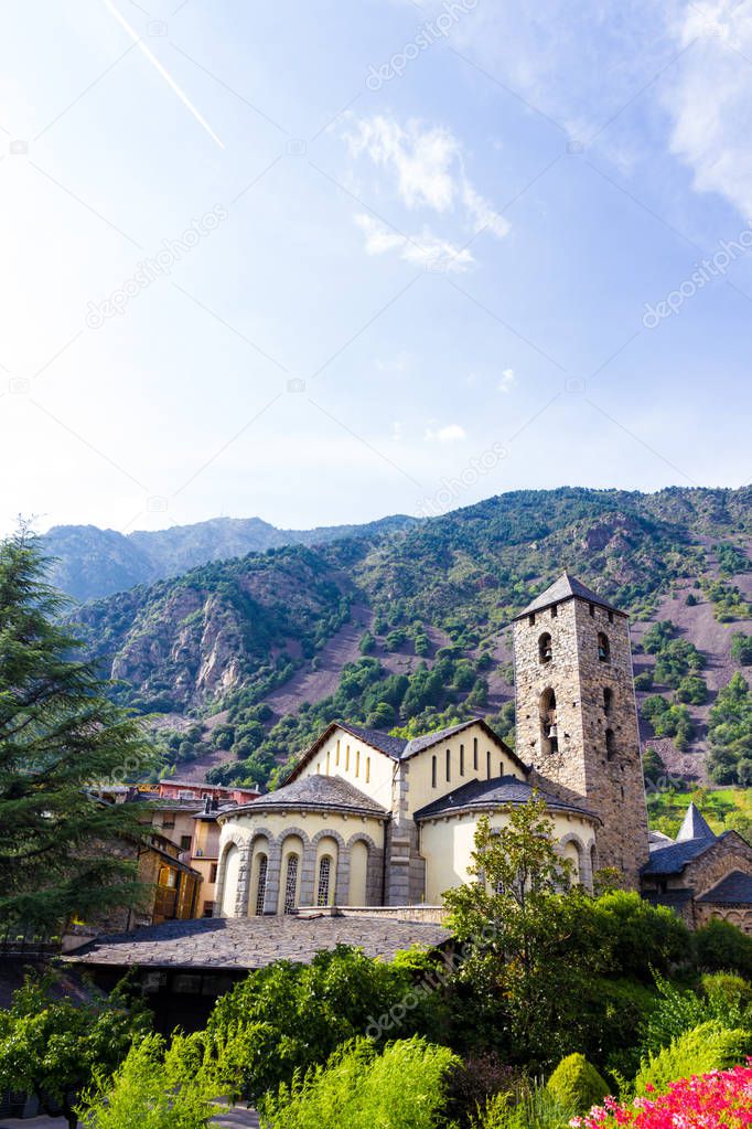 Sant Esteve church located in Andorra la Vella, Andorra