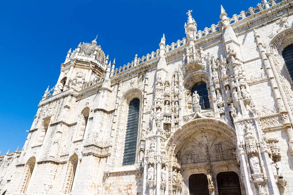 Mosteiro Dos Jerónimos 1465 Antigo Mosteiro Perto Rio Tejo Lisboa — Fotografia de Stock