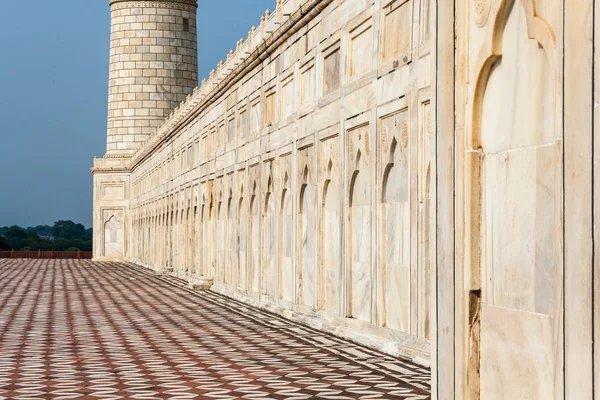 Particular Del Taj Mahal Ciudad India Agra —  Fotos de Stock