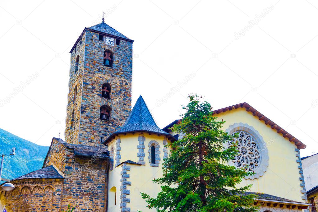 Sant Esteve church located in Andorra la Vella, Andorra