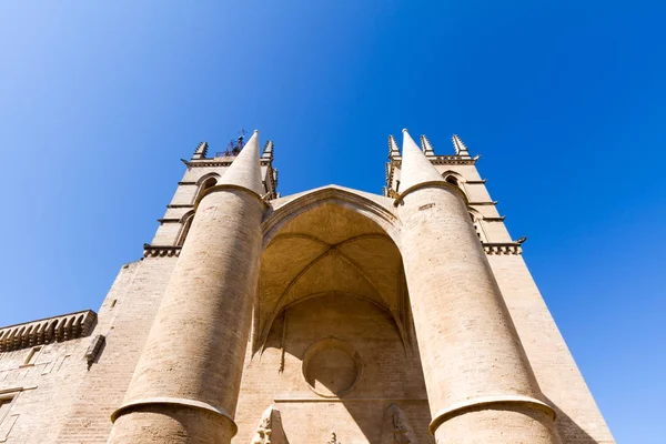 Catedral Montpellier Uma Igreja Católica Romana Localizada Cidade Montpellier França — Fotografia de Stock